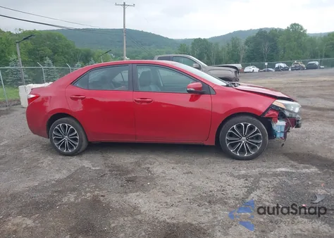 2015 Toyota Corolla S Plus from USA, damaged, VIN 2T1BURHE7FC275624